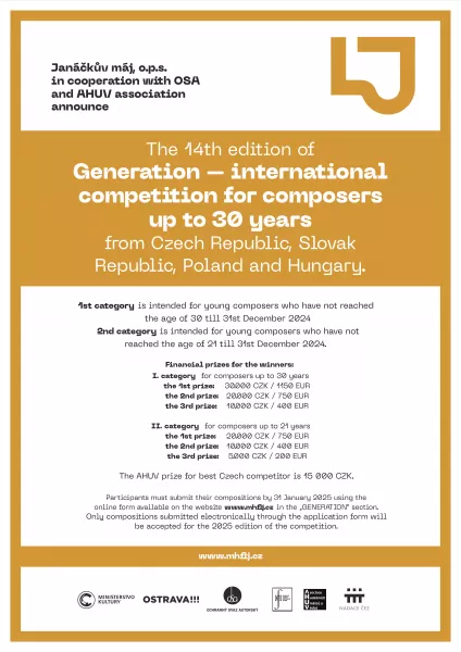 14 edycja Generation Competition - an international competition for composers under 30