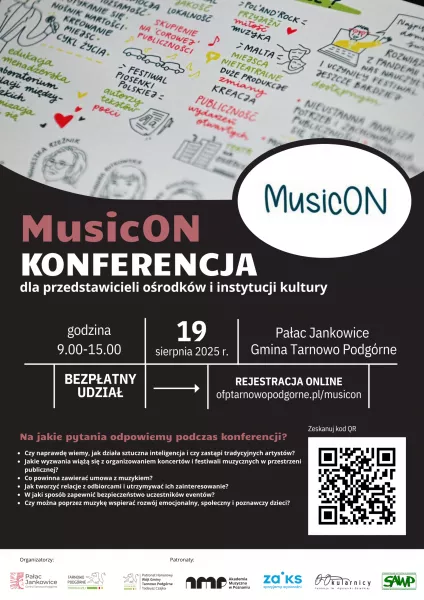 Konferencja MusicON w Pałacu Jankowice