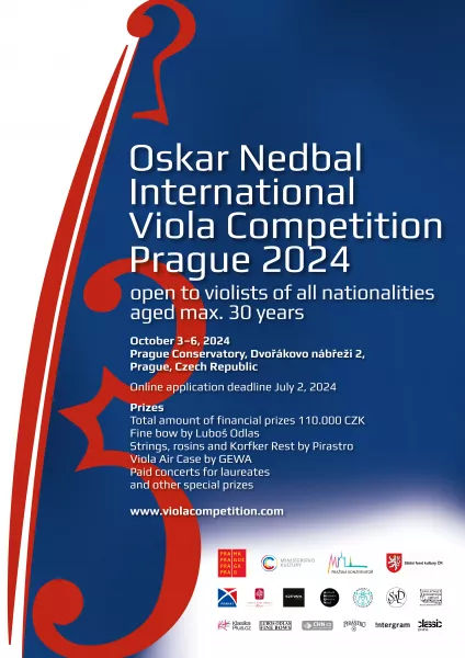 The 6th Oskar Nedbal International Viola Competition, Prague 2024 