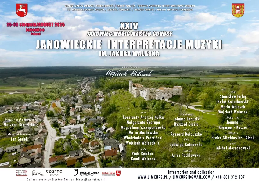 XXIV Janowieckie Interpretacje Muzyki - 25-30 sierpnia 2025 r.