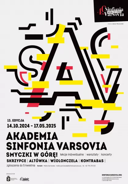 Przesłuchania do Akademii Sinfonia Varsovia - 13.edycja