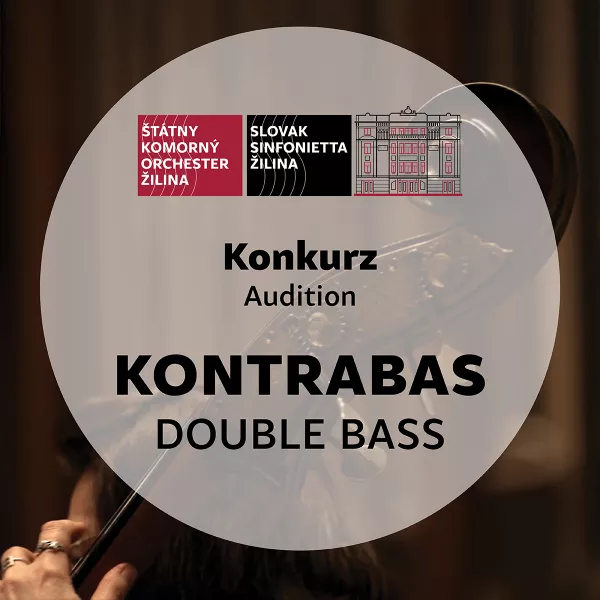 Double Bass with the duty of Principal Double Bass (full-time) - starting date: August 17, 2026 - deadline for applications: June 12, 2026 