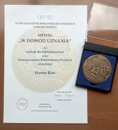 Medal SBP „W Dowód Uznania”